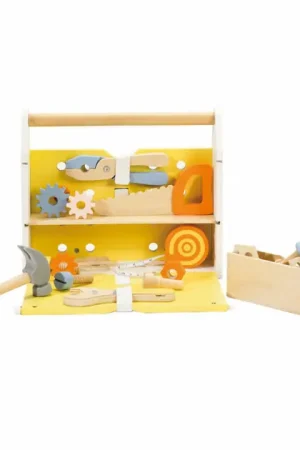Classic World Houten Gereedschapskist Modern, 27dlg. Nieuw
