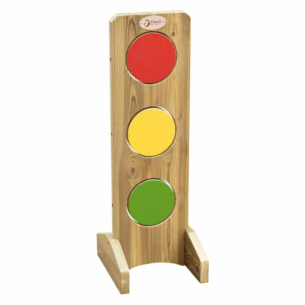 Rechtstreeks Van De Fabrikant Classic World Houten Stoplicht