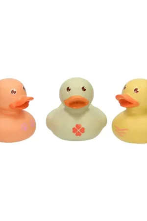 Badeendjes Pastel, 3st. Nieuw