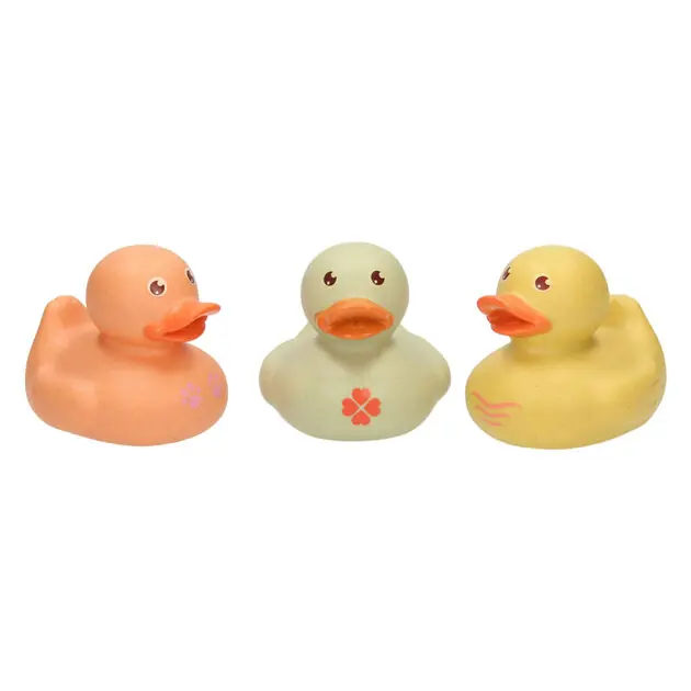 Badeendjes Pastel, 3st. Nieuw