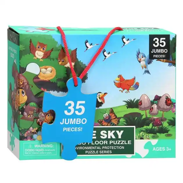 Aanbieding Vloerpuzzel Buitenleven, 35st.