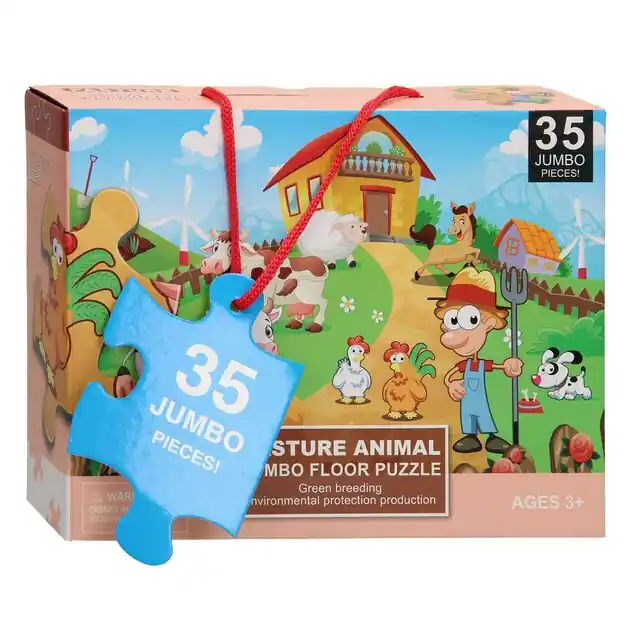 Direct Beschikbaar Vloerpuzzel Boerderij, 35st.