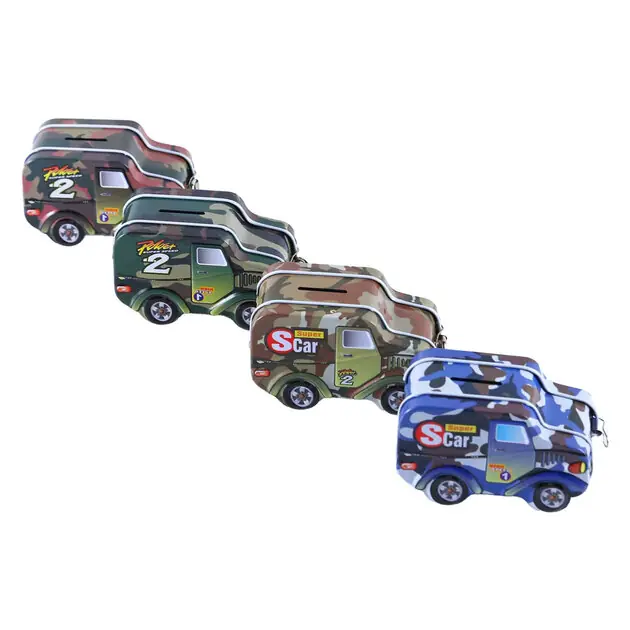 Finale Uitverkoop Blikken Spaarpot Auto