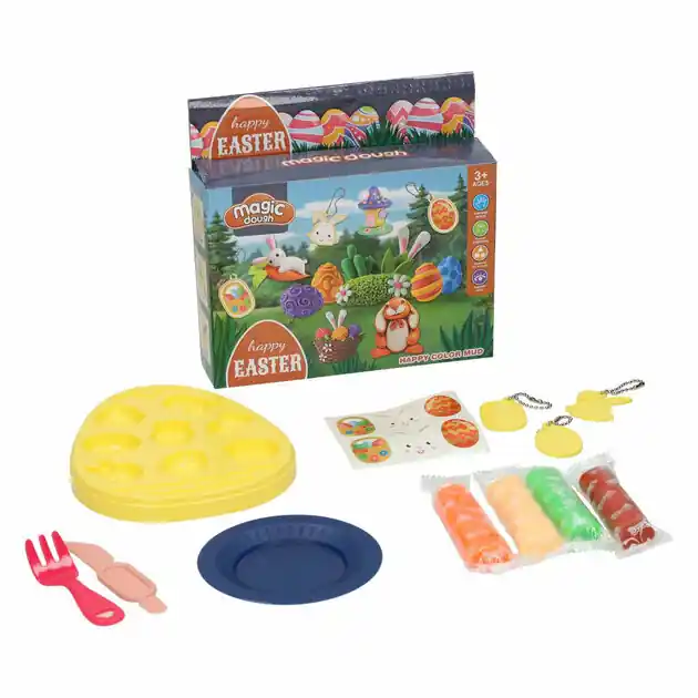 Laatste Kans Kleiset Pasen - 4 Kleuren Klei