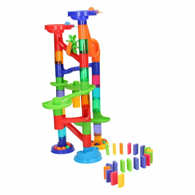 Beste Prijs Domino Tornado Knikkerbaan, 60dlg.