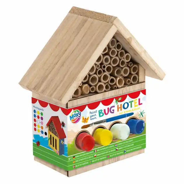 Schilder je Eigen Houten Insectenhotel Verfset Favoriet
