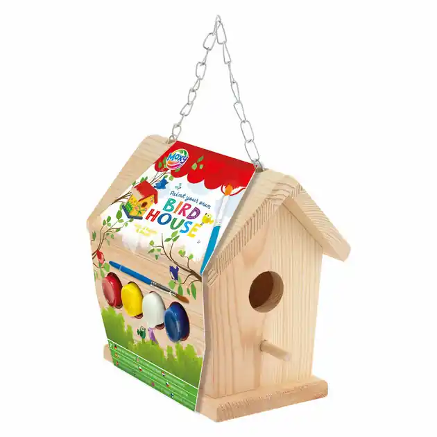 Schilder je Eigen Vogelhuisje Verfset Gereduceerde Prijs
