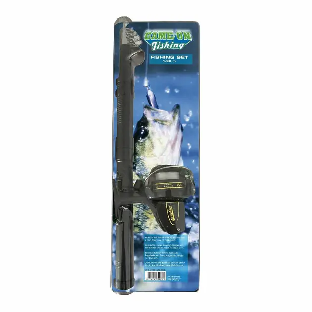 Tijdelijk Beschikbaar Game on Fishing Tele Werphengel met accessoires, 1,6m