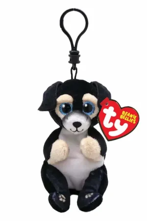 Laatste Kans Ty Beanie Babies Bellies Clip Ranger Dog, 10cm