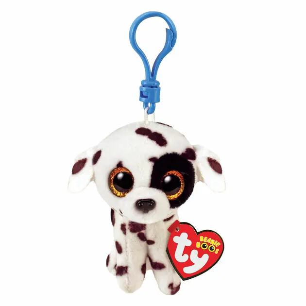 Direct Verzonden Ty Beanie Boo's Clip Luther Dalmatian, 7cm