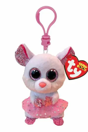 Betaalbaar Ty Beanie Boo's Clip Nina Mouse, 7cm