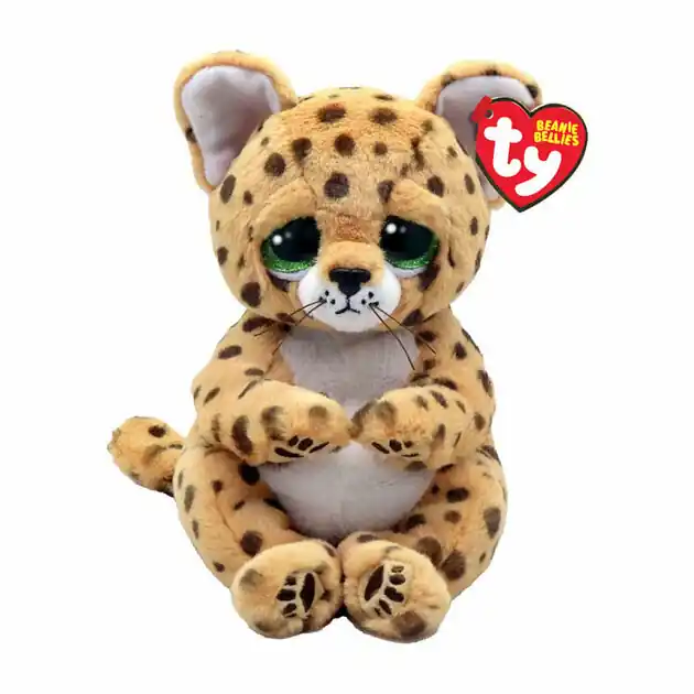 Must-Have Ty Beanie Babies Bellies Lloyd Leopard, 15cm