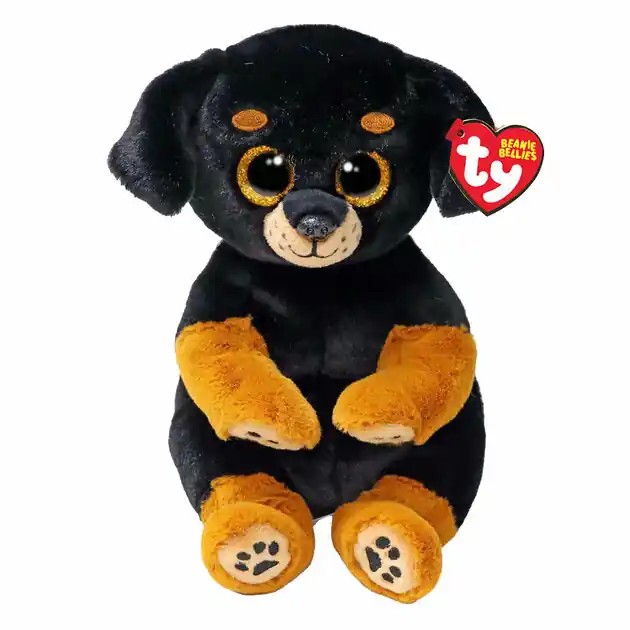 Shop Nu Ty Beanie Babies Bellies Randi Rottweiler, 15cm
