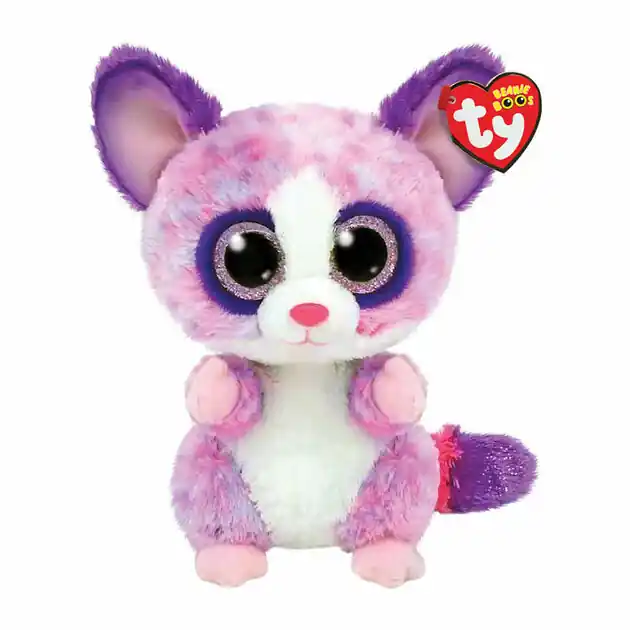 Op = Op Ty Beanie Boo's Becca Pink Bush Baby, 15cm