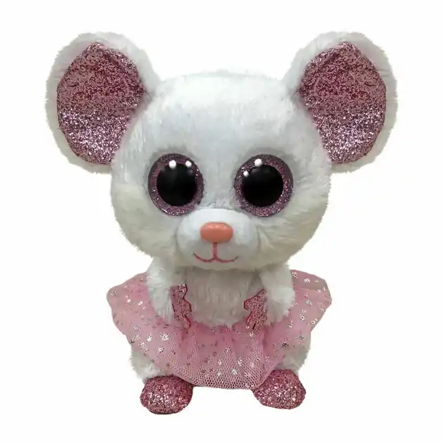 Speciale Aanbieding Ty Beanie Boo's Nina Mouse, 15cm