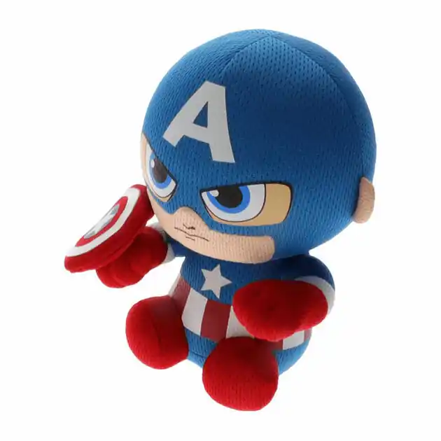 Direct Beschikbaar Ty Beanie Babies Marvel Captain America Soft, 15cm
