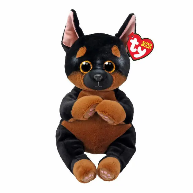 Direct Verzonden Ty Beanie Babies Bellies Fritz Dog Medium,
