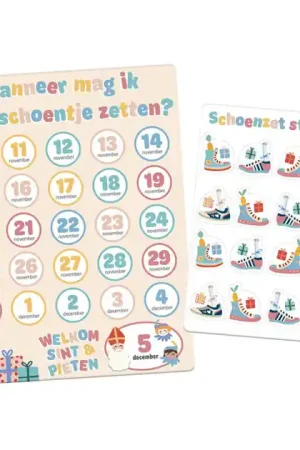 Weekendaanbieding Sintkalender Wanneer mag ik mijn Schoentje Zetten?