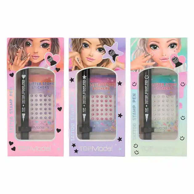 TOPModel Tattoo Pen met Glitter Beauty & Me Koopje