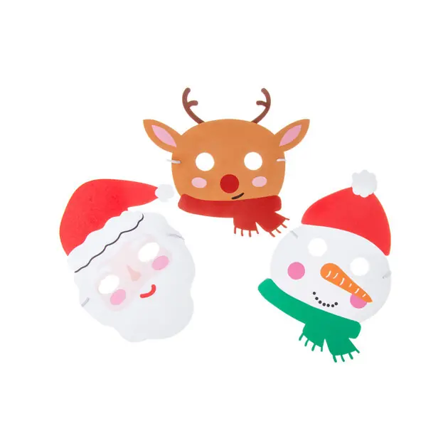 Foam Masker Kerst Superprijs