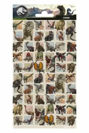 Flitsaanbieding Stickervel Jurassic World