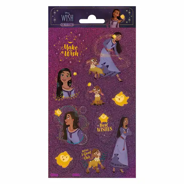 Stickervel Laser Disney Wish Gratis Retour