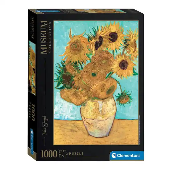 Clementoni Legpuzzel Van Gogh Sunflowers, 1000st. Direct Verzonden
