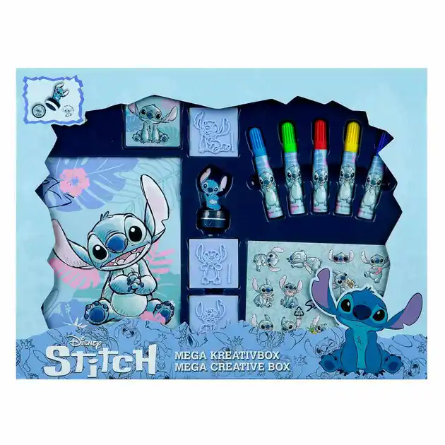 Merkproduct Mega Stempel- en Kleurset Stitch