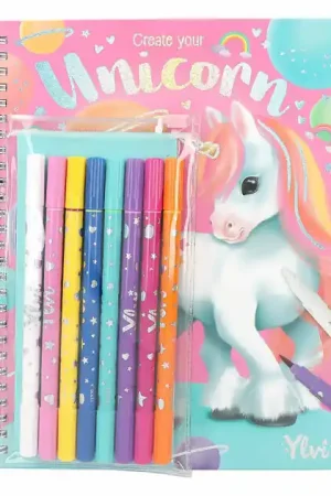 Premium Ylvi Kleurboek met Viltstiften