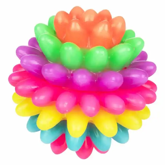 Sensorische Regenboogbal Spikey Gecertificeerd