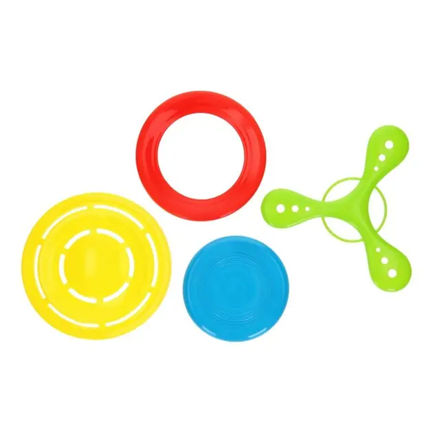 Flitsaanbieding Frisbee-set, 4dlg.