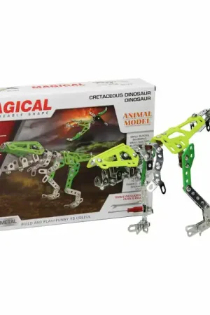 Exclusieve Aanbieding Constructieset Metaal Dino, 171dlg.