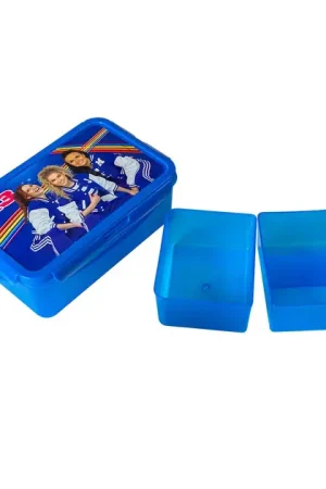 Bestel Nu K3 Broodtrommel met Extra Doosjes Blauw