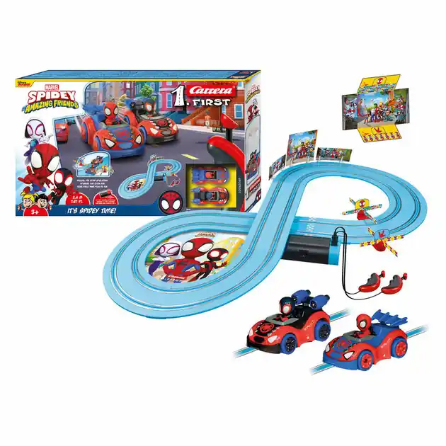 Carrera First Spidey Web Spinners Racebaan, 2,4m Express Levering