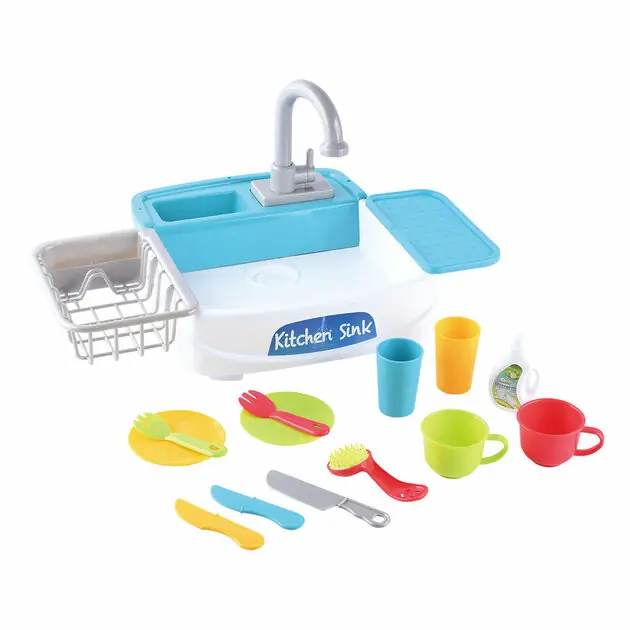 Gratis Retour Playgo Afwas Speelkeuken Speelset - 18dlg.