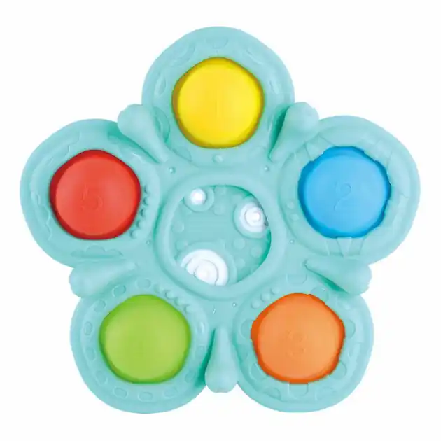Premium Playgo Baby Sensorische Ring met Ballen - 6dlg.