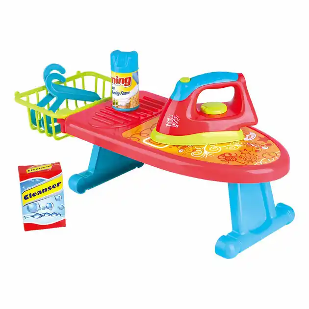 Actieprijs Playgo Strijkijzer met Strijkplank Speelset - 9dlg.