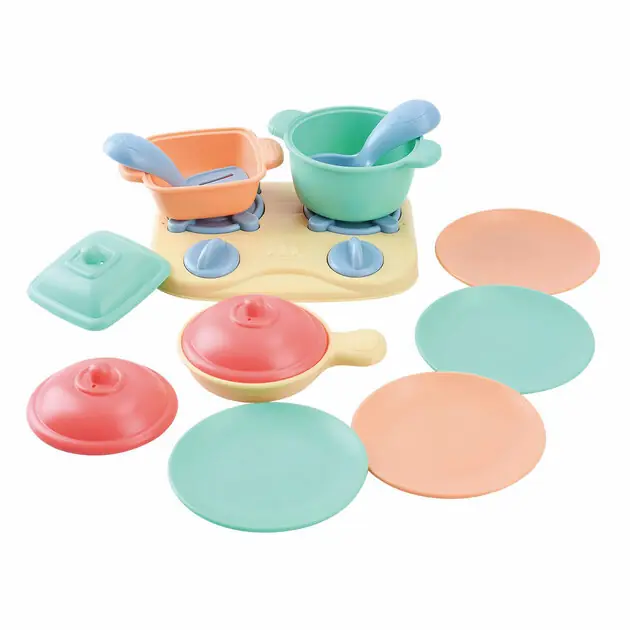 Playgo Tafelblad Kookfornuis met Accessoires Speelset - 13dlg. Populair