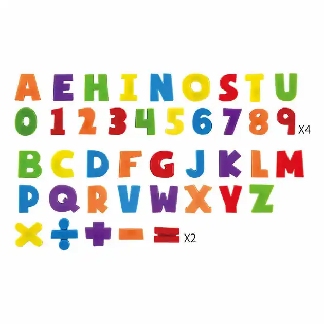 Exclusieve Aanbieding Playgo Magneet Letters en Cijfers, 120dlg.
