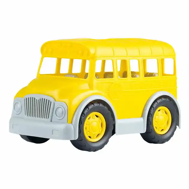 Alleen Vandaag Playgo Biobased Schoolbus - 28cm