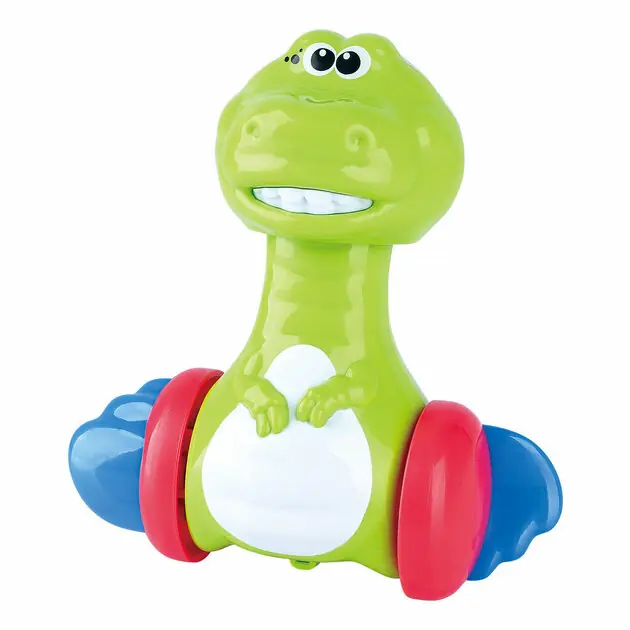Playgo Druk en Gaan Dino Speelfiguur Op = Op
