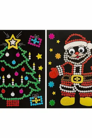 Voordeelprijs Xmas Holografische Stippen Stickerset