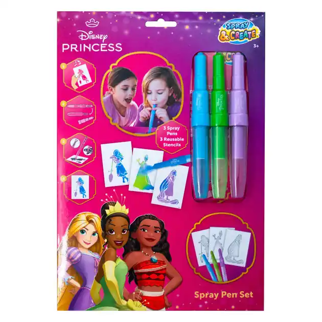 Hete Deal Disney Princess Blaaspennen Set