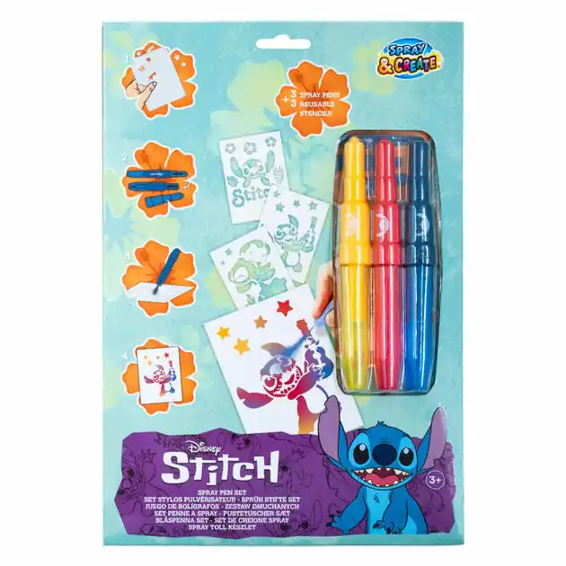 Nieuw Stitch Blaaspennen met 3 Sjablonen Set