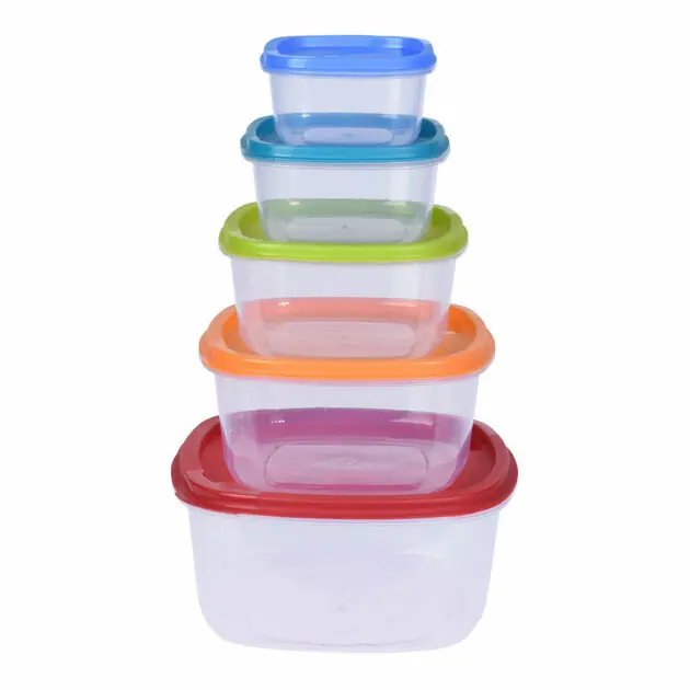 Snelle Levering Voorraaddoos Set, 5dlg.