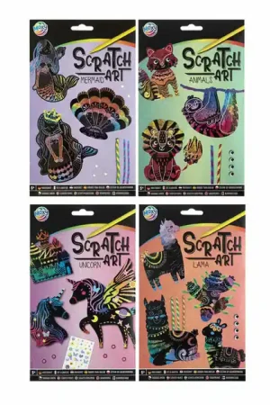 Alleen Vandaag Maak je eigen Scratch Kunst