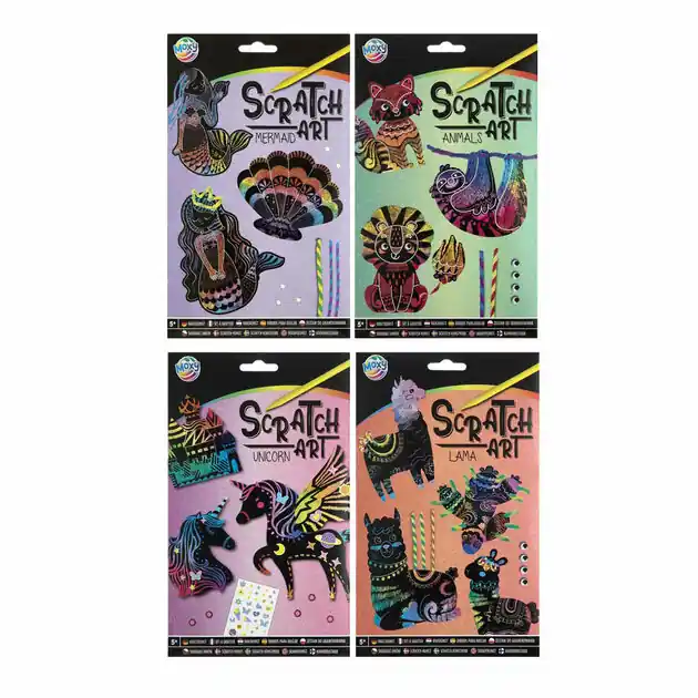 Alleen Vandaag Maak je eigen Scratch Kunst