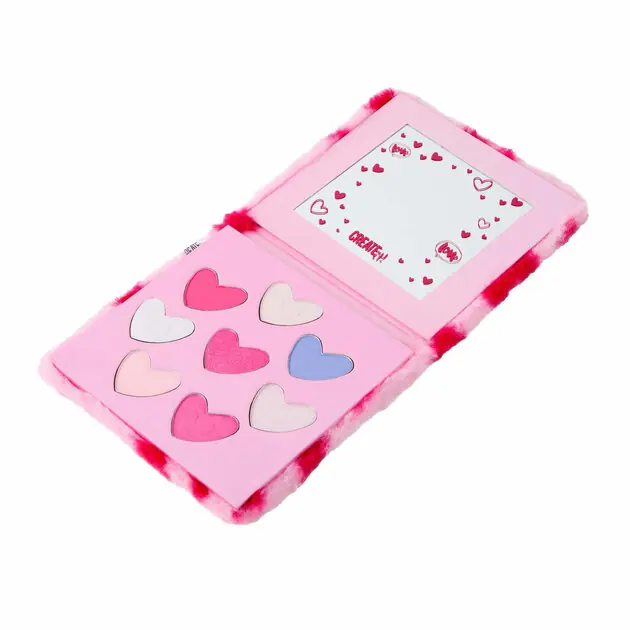 Aanbieding Create It! Hart Oogschaduw Boekje Fluffy