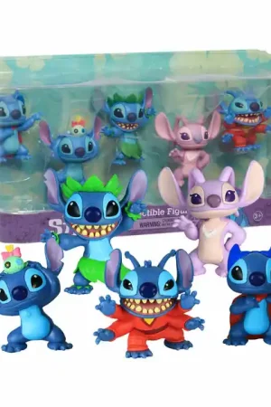 Disney Stitch - Set van 5 Speelfiguren Betaalbaar