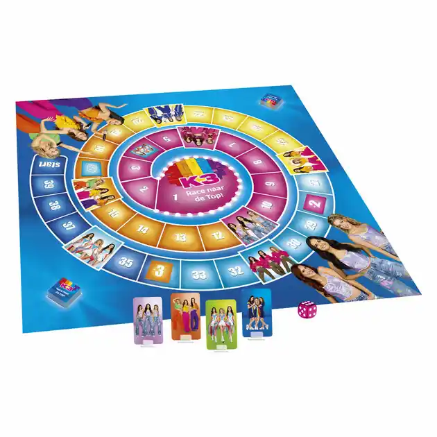 Alleen Vandaag K3 Race Naar de Top Bordspel